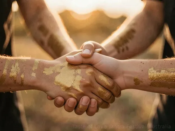 Community General Hand Holding at Taste of Love Tantra Festival