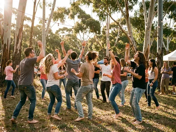 Scene General Group Ecstatic Dance at Taste of Love Tantra Festival