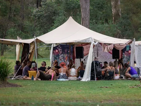 Scene Sydney Fire Performance at Taste of Love Tantra Festival