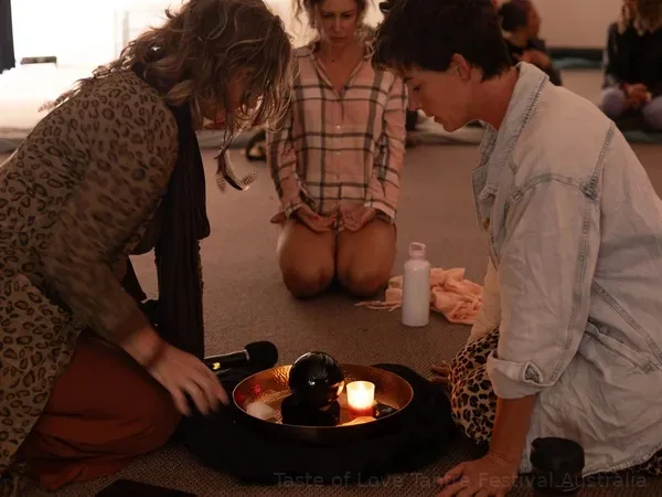 Scene Sydney Group Circle Dance at Taste of Love Tantra Festival