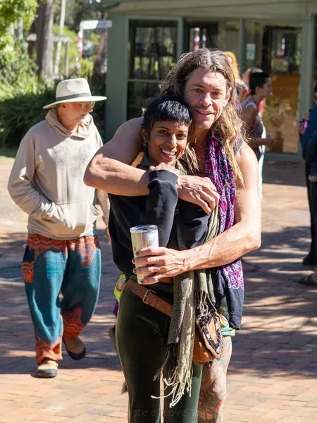 Scene Sydney Intimate Hug at Taste of Love Tantra Festival