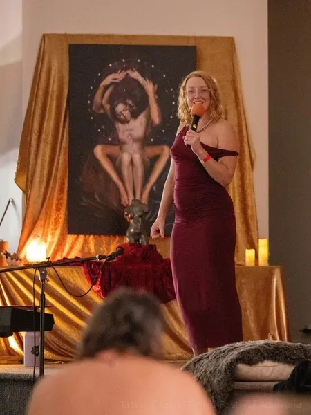 Scene Sydney Stage Speaker at Taste of Love Tantra Festival